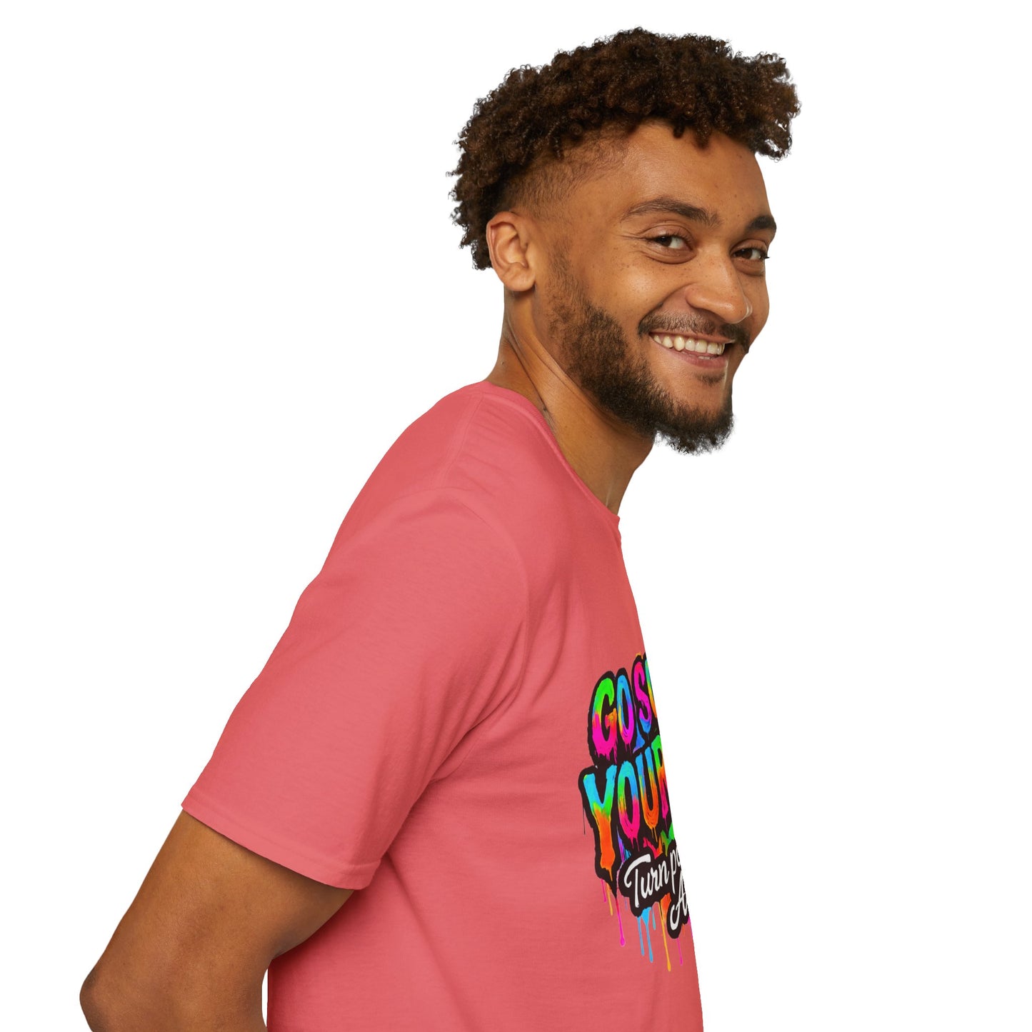 Go Sober Yourself Tee "Turn Pain Into Art"
