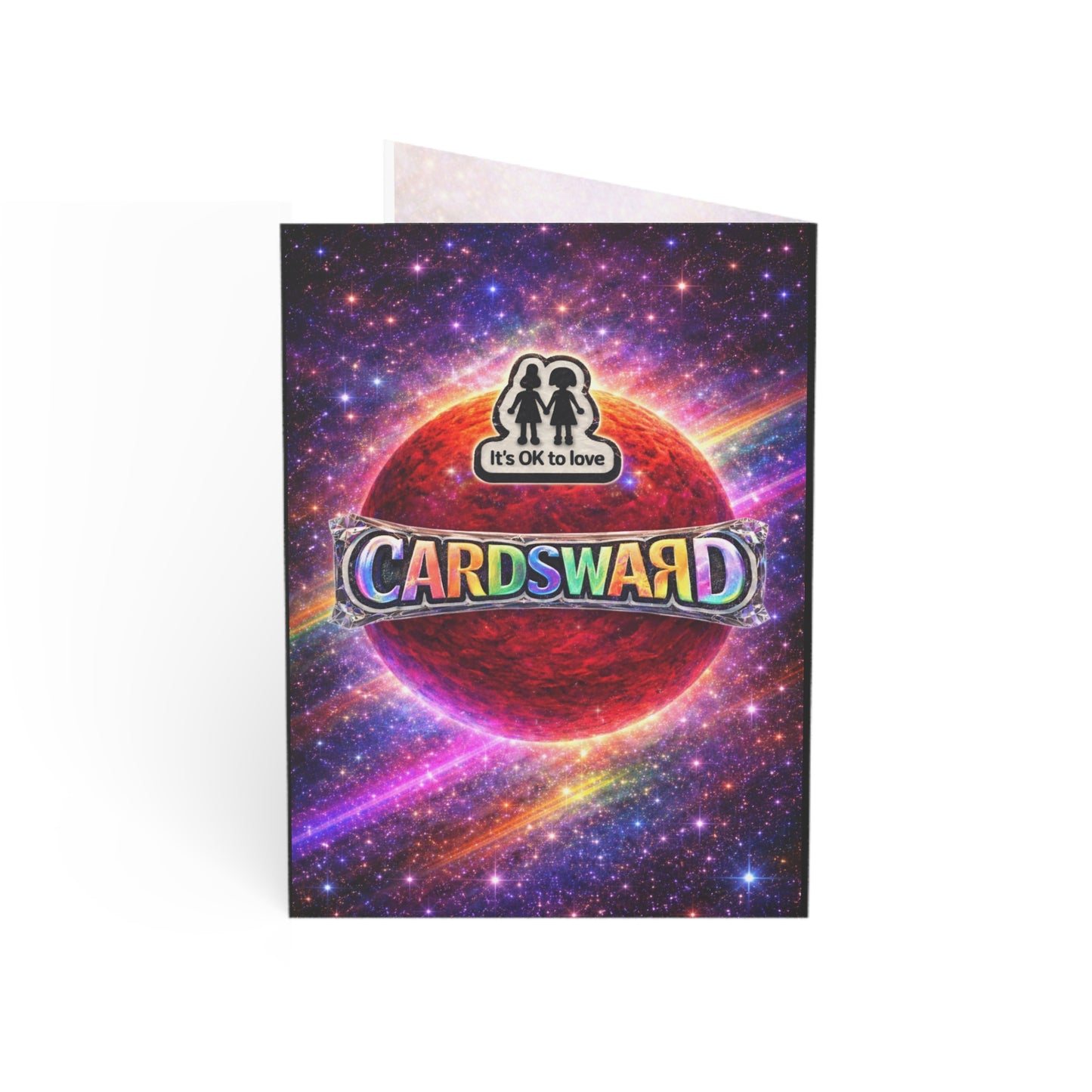 'Born to Be a Little Weird' Art Card