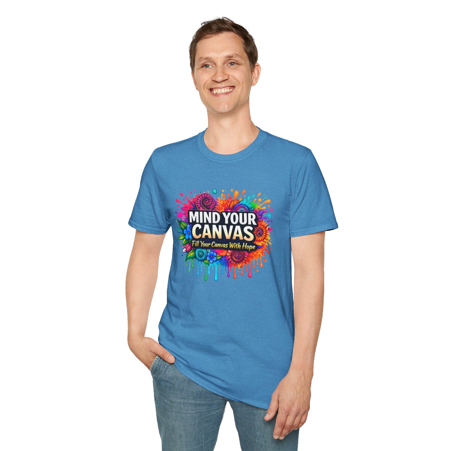 Mind Your Canvas Tee "Fill Your Canvas With Hope"
