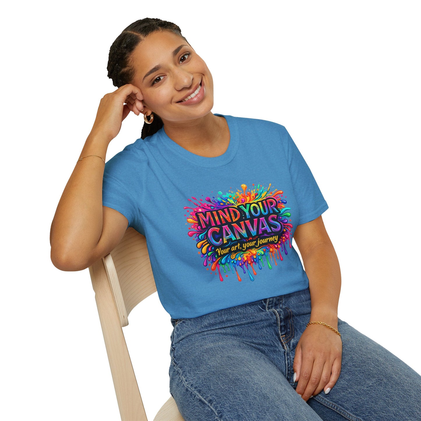 Mind Your Canvas Tee "Your Art, Your Journey"