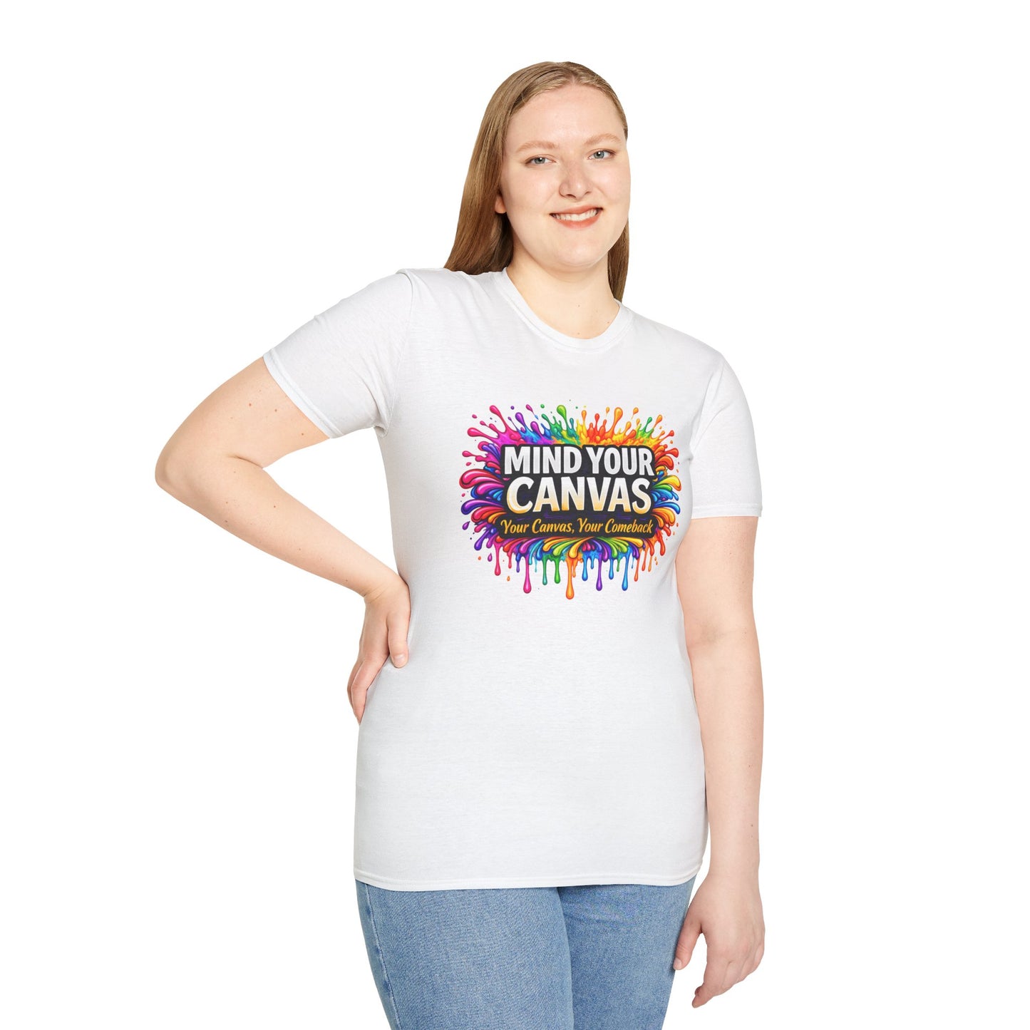 Mind Your Canvas Tee "Your Canvas. Your Comeback"
