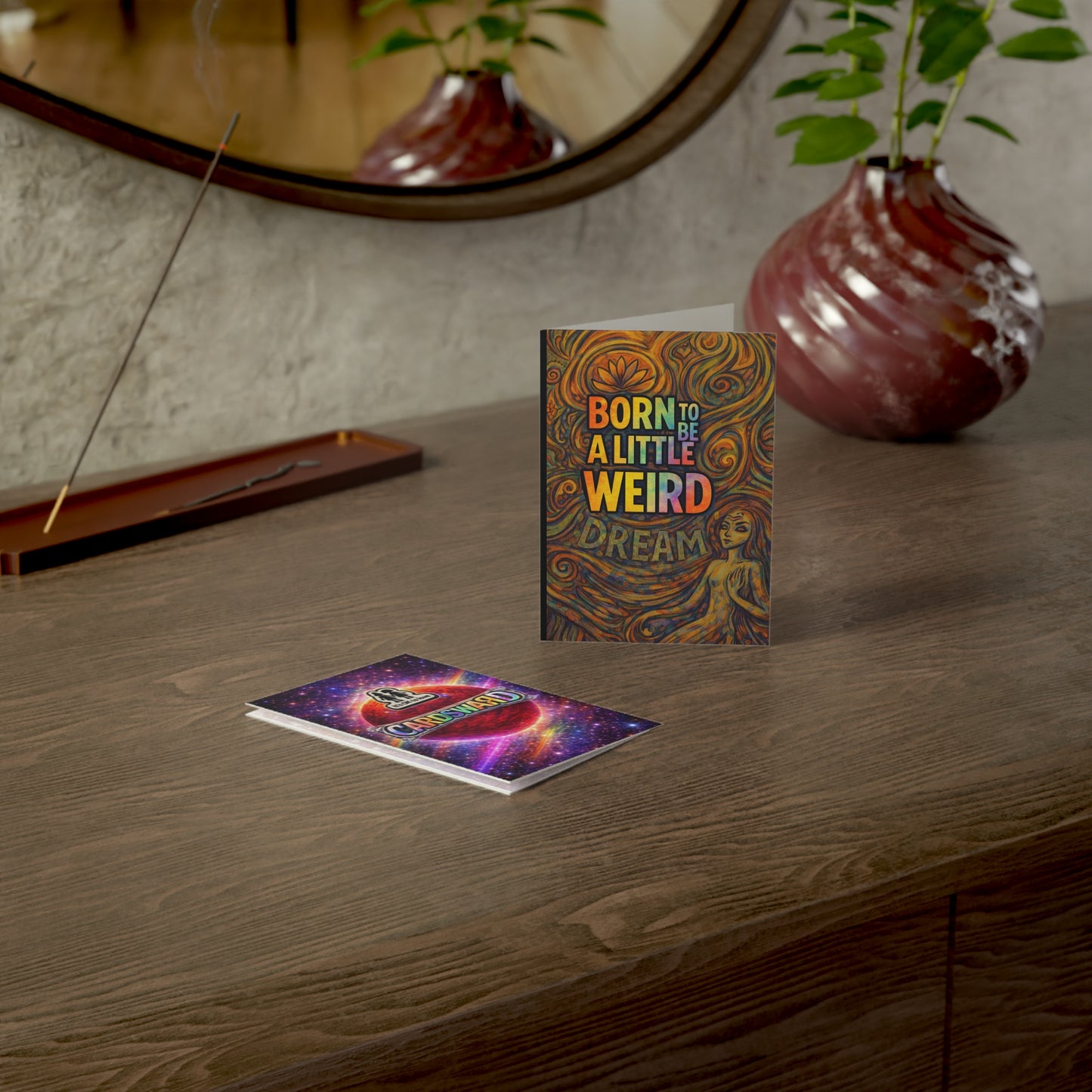 'Born to Be a Little Weird' Art Card