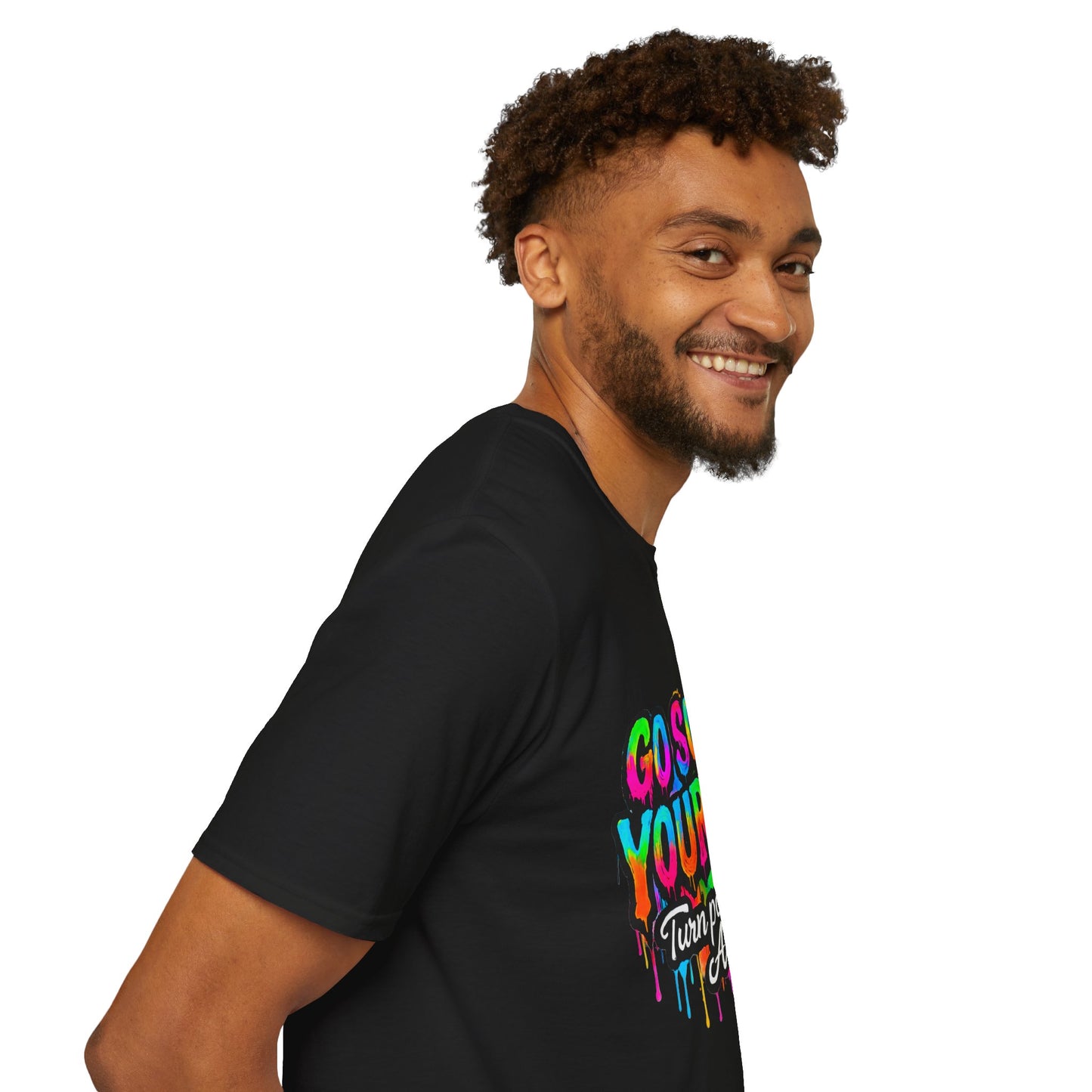 Go Sober Yourself Tee "Turn Pain Into Art"