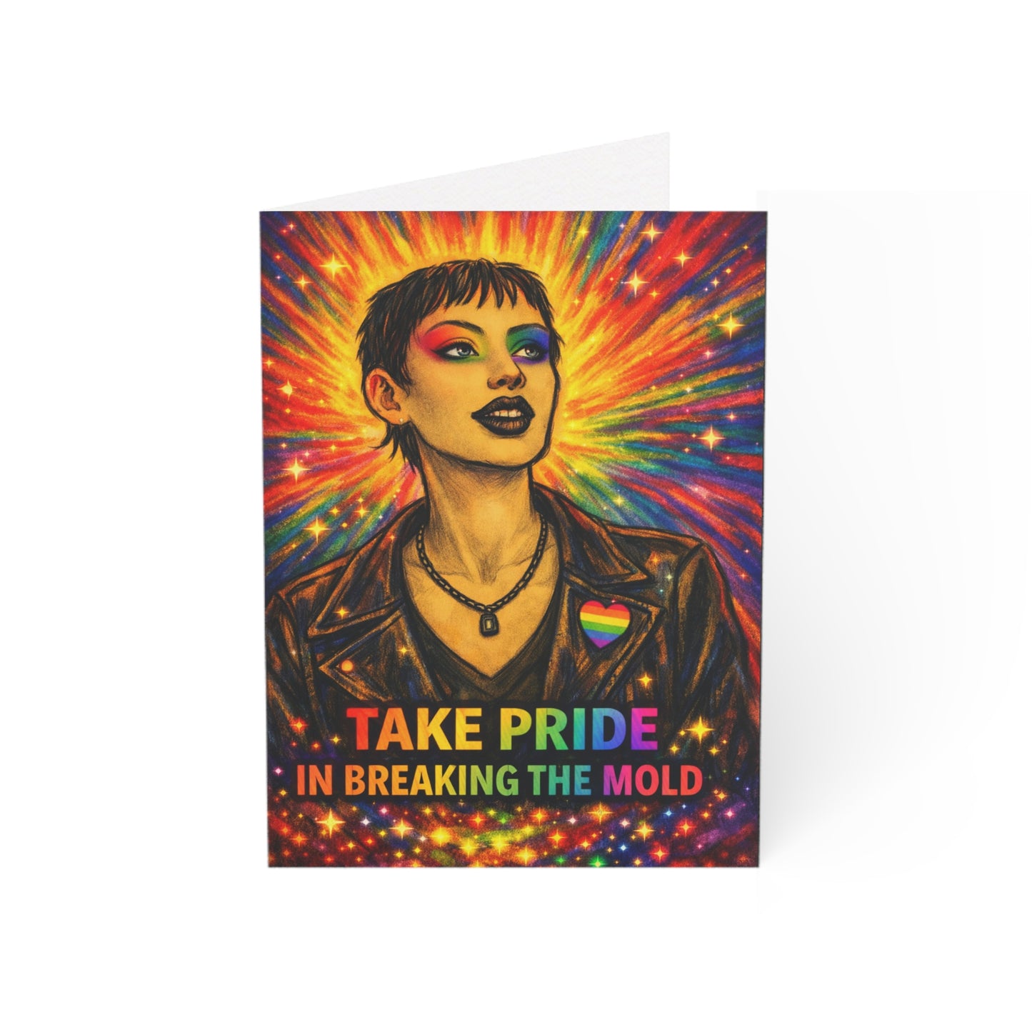 "Take Pride in Breaking the Mold" Art Card