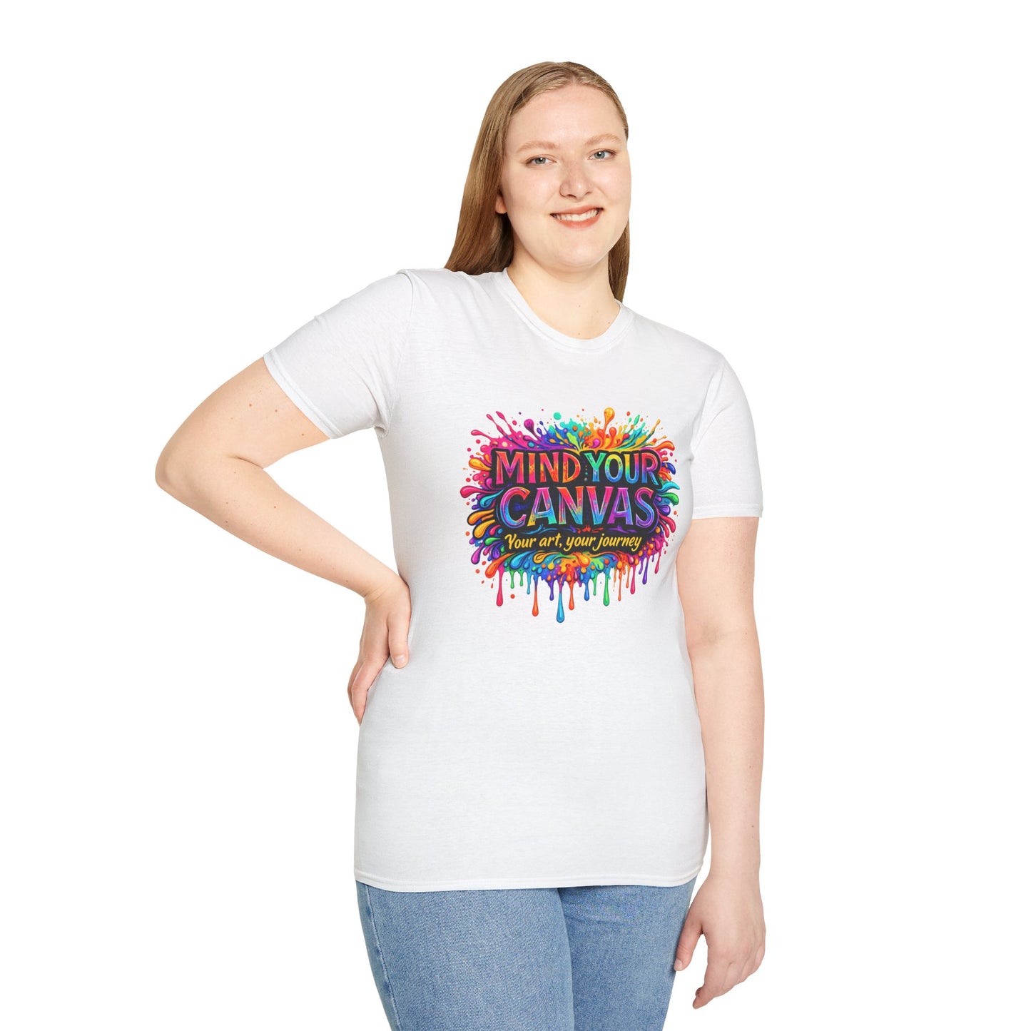 Mind Your Canvas Tee "Your Art, Your Journey"
