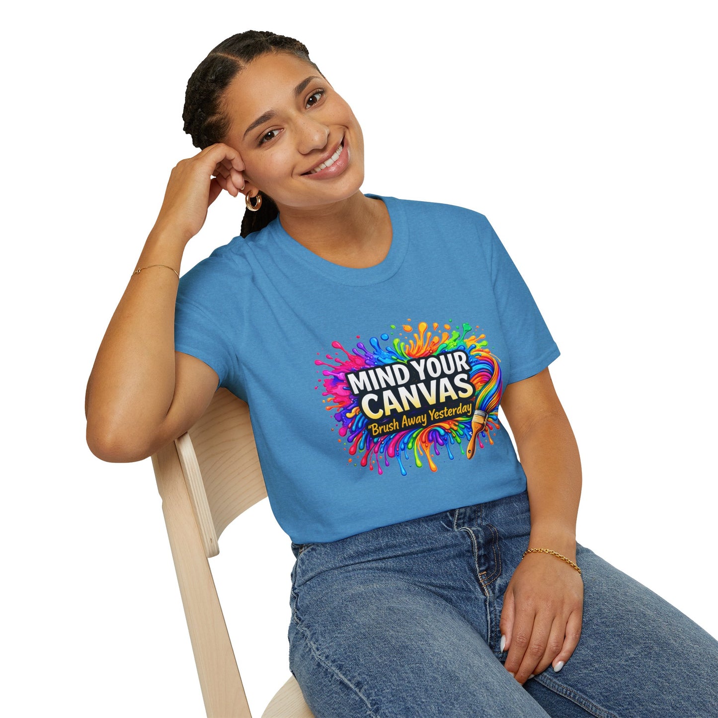 Mind Your Canvas Tee "Brush Away Yesterday"