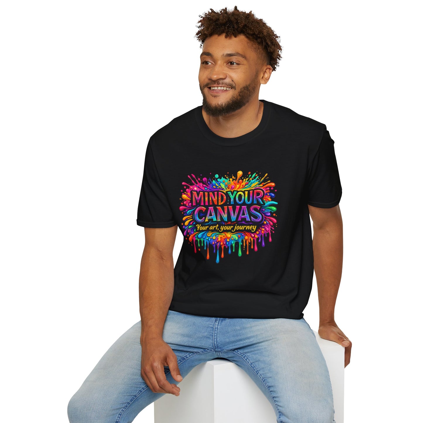 Mind Your Canvas Tee "Your Art, Your Journey"