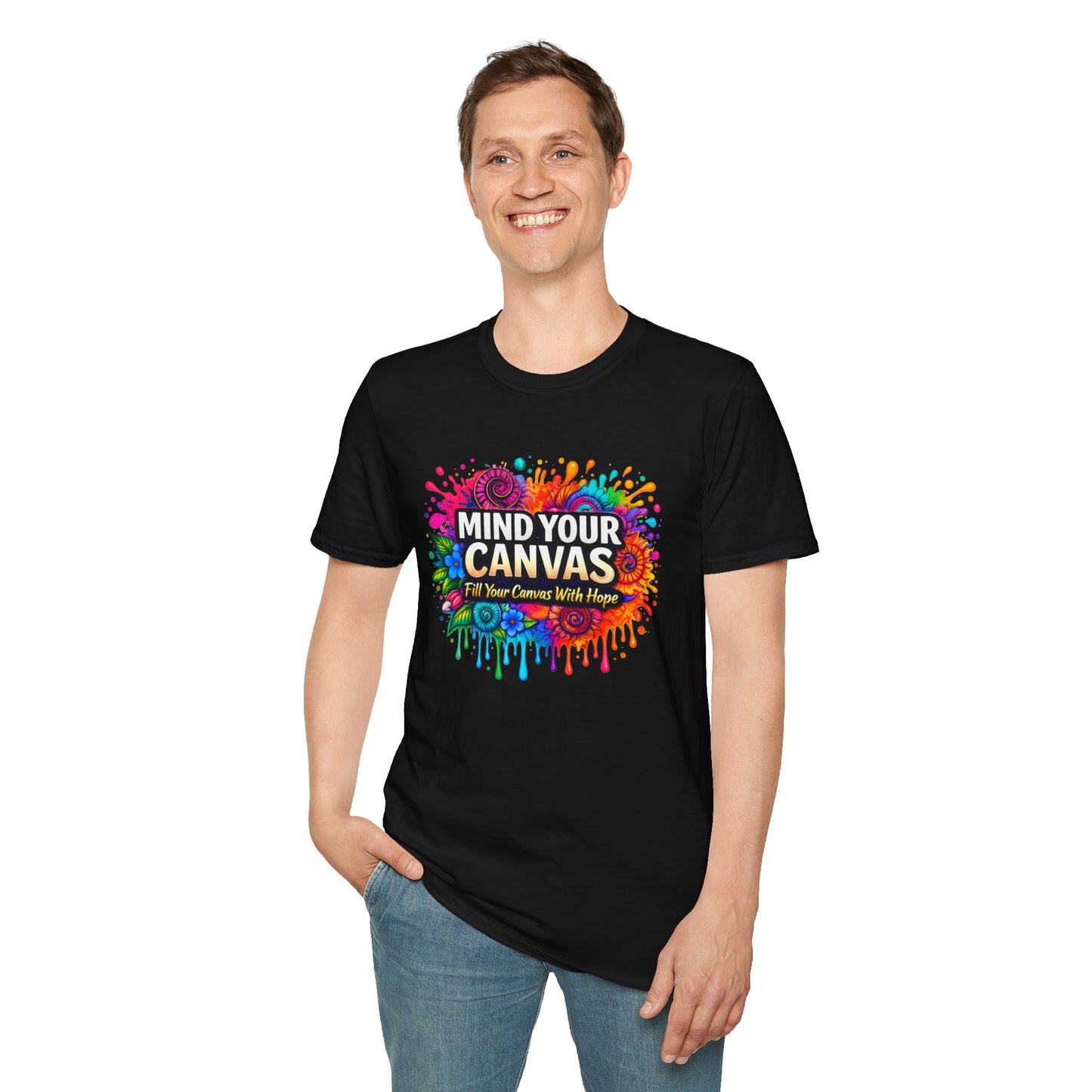 Mind Your Canvas Tee "Fill Your Canvas With Hope"