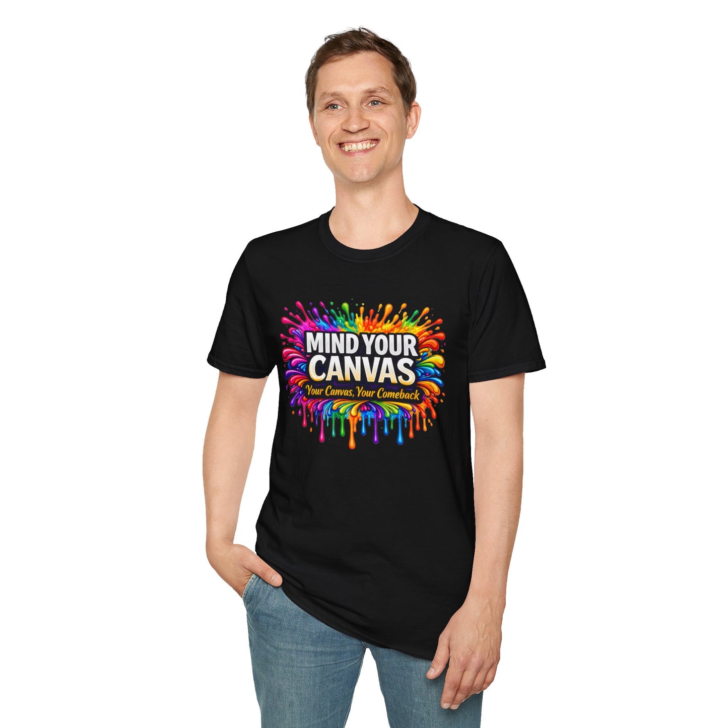 Mind Your Canvas Tee "Your Canvas. Your Comeback"