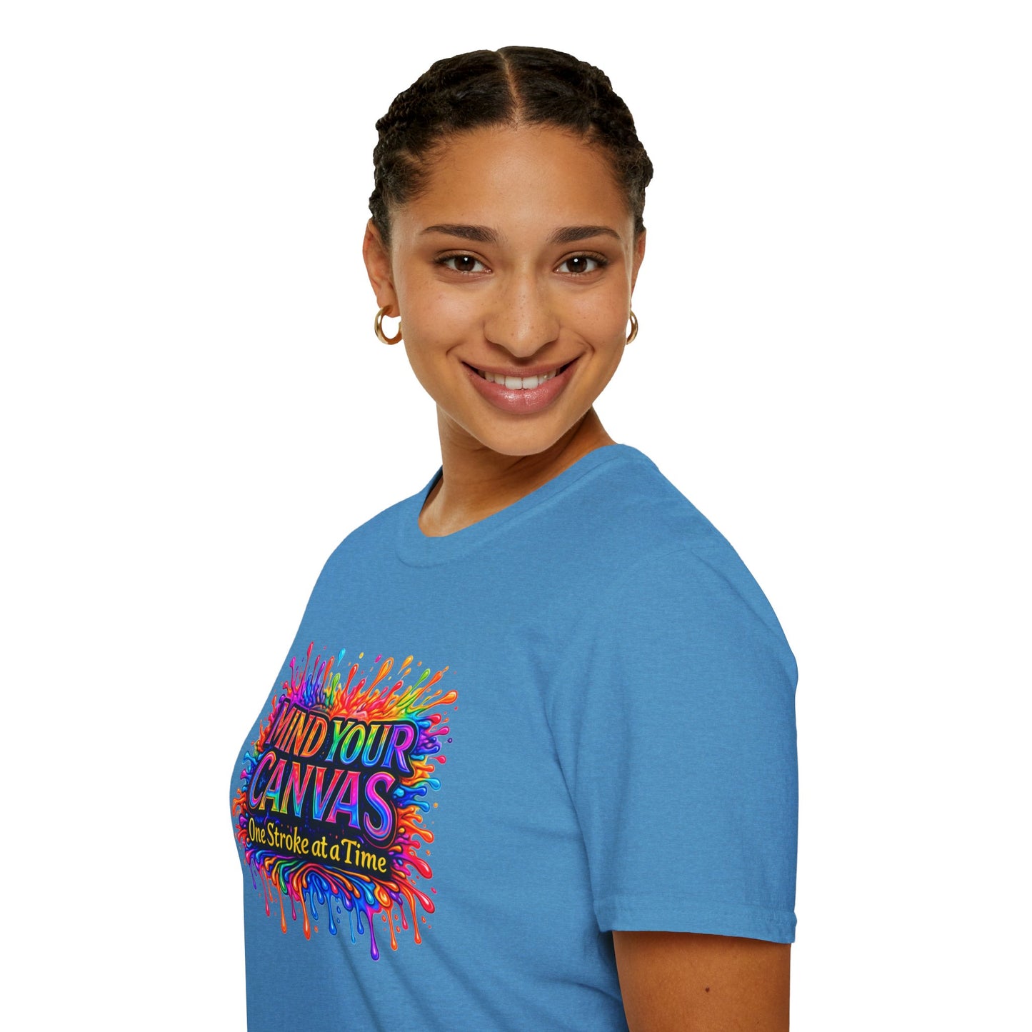 Mind Your Canvas Tee "One Stroke at a Time”