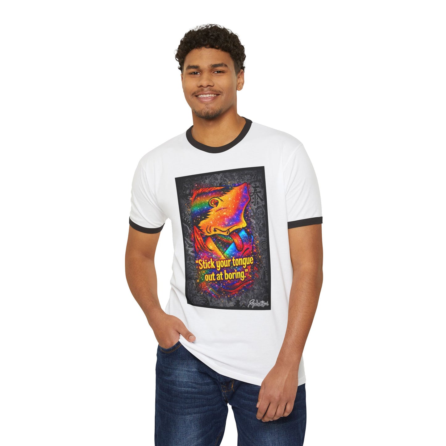 Stick Your Tongue Out at Boring Tee