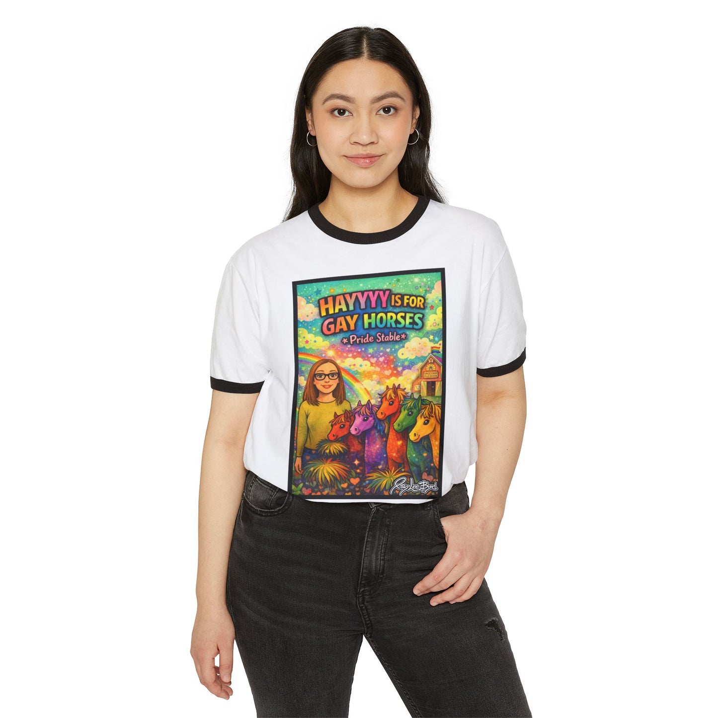 Hayyyy! It's for Gay Horses Pride Tee