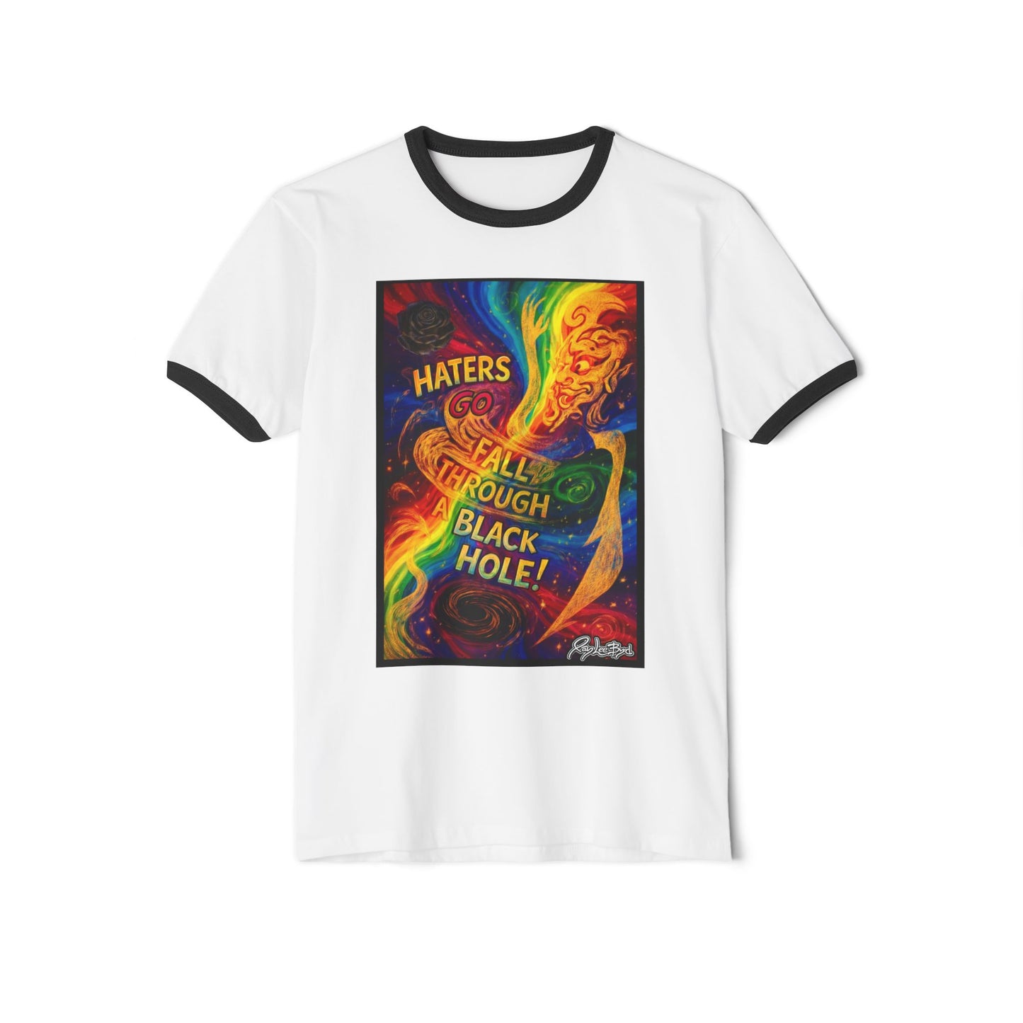 Haters Fall Through Black Hole Tee