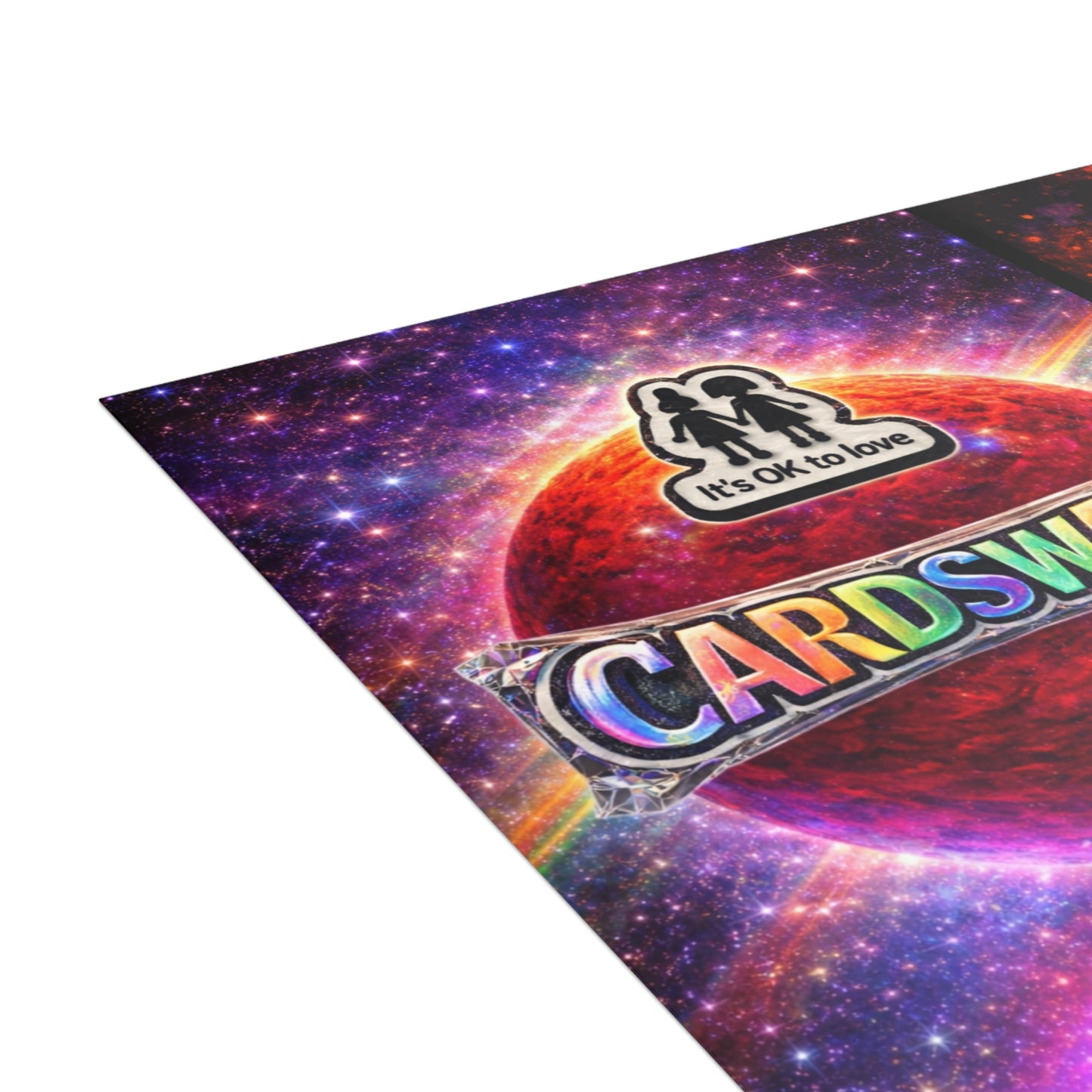 Greeting Cards — Rainbow 'Cardsward' & 'If Nothing Changes Nothing Changes' Equality Art Cards (1/10/30/50 pcs)