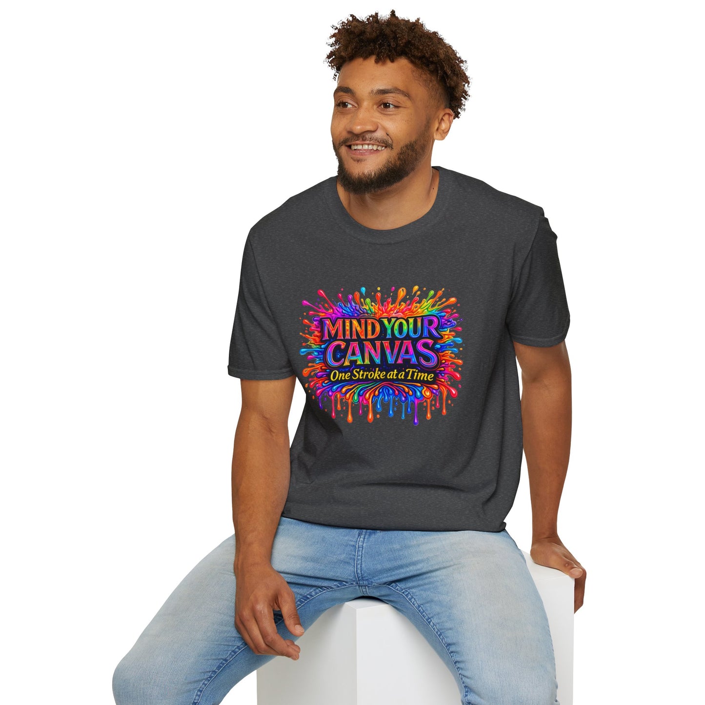Mind Your Canvas Tee "One Stroke at a Time”