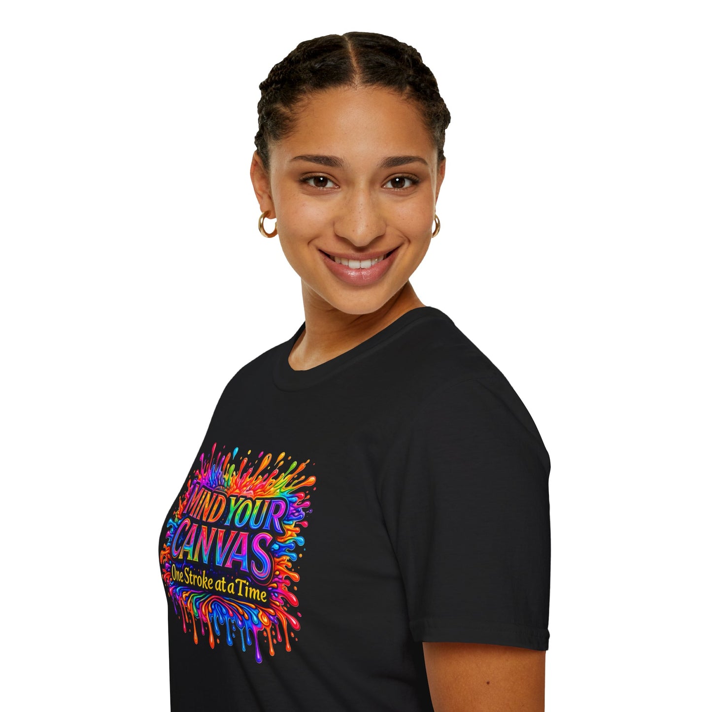 Mind Your Canvas Tee "One Stroke at a Time”