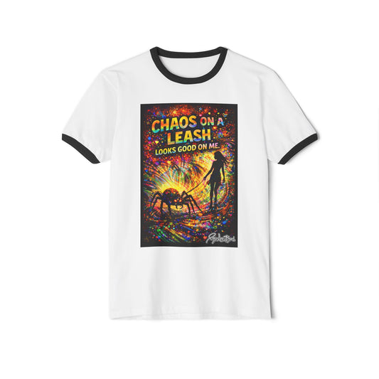 Chaos on a Leash Ringer Tee