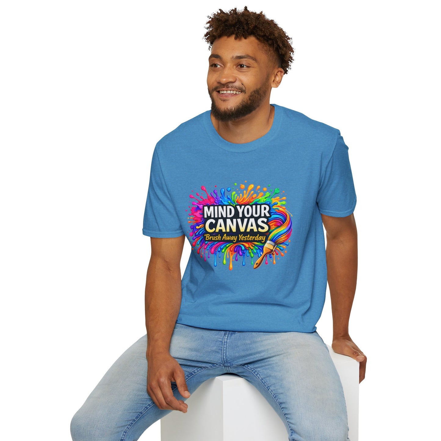 Mind Your Canvas Tee "Brush Away Yesterday"