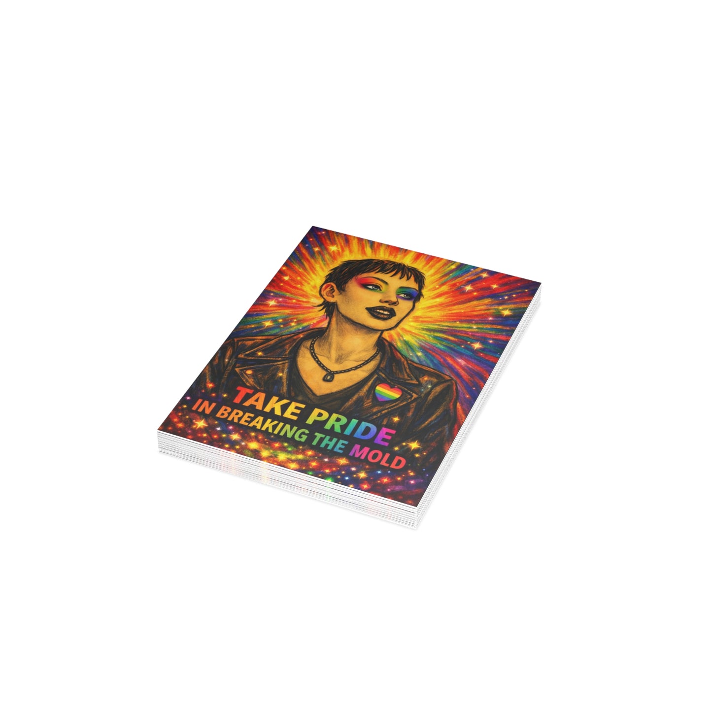 "Take Pride in Breaking the Mold" Art Card