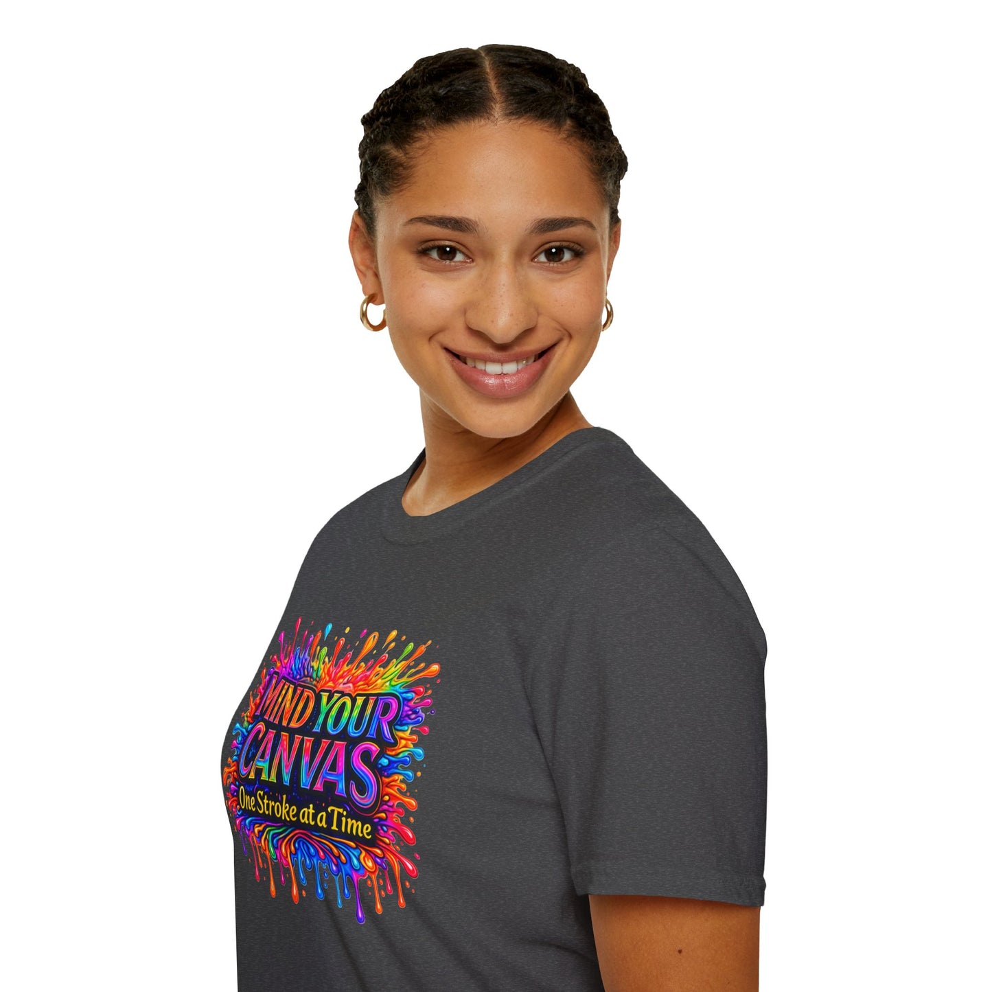 Mind Your Canvas Tee "One Stroke at a Time”