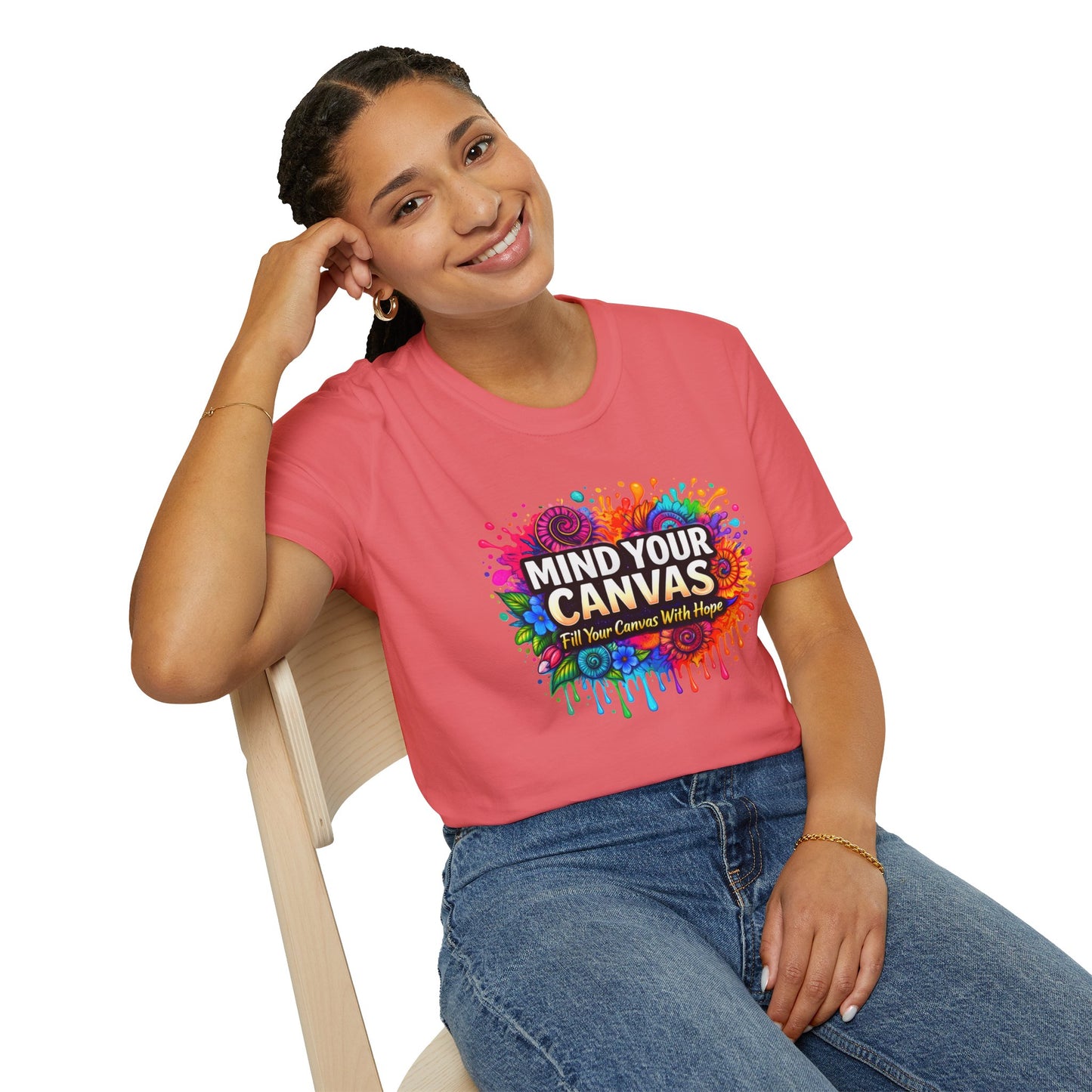 Mind Your Canvas Tee "Fill Your Canvas With Hope"