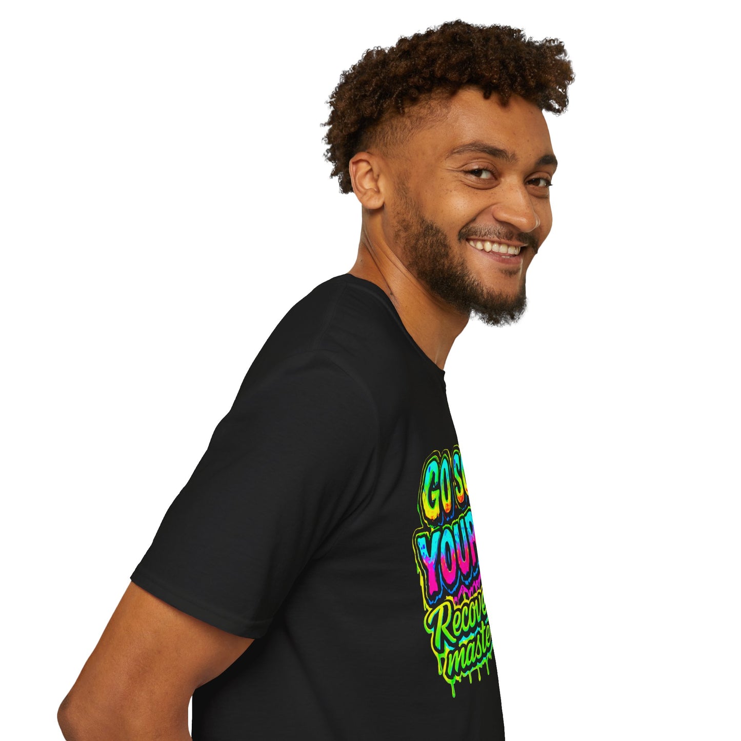 Go Sober Yourself Tee "Recovery Is a Masterpiece"