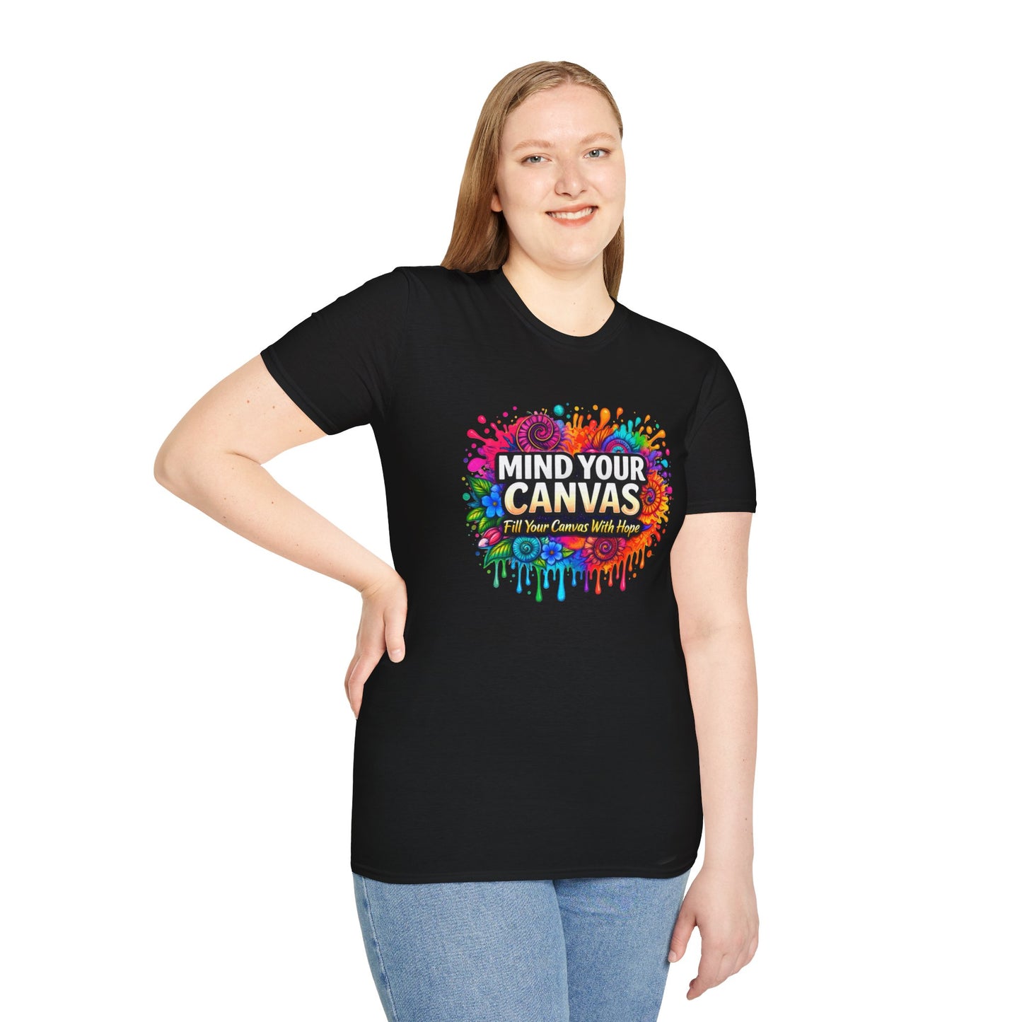 Mind Your Canvas Tee "Fill Your Canvas With Hope"