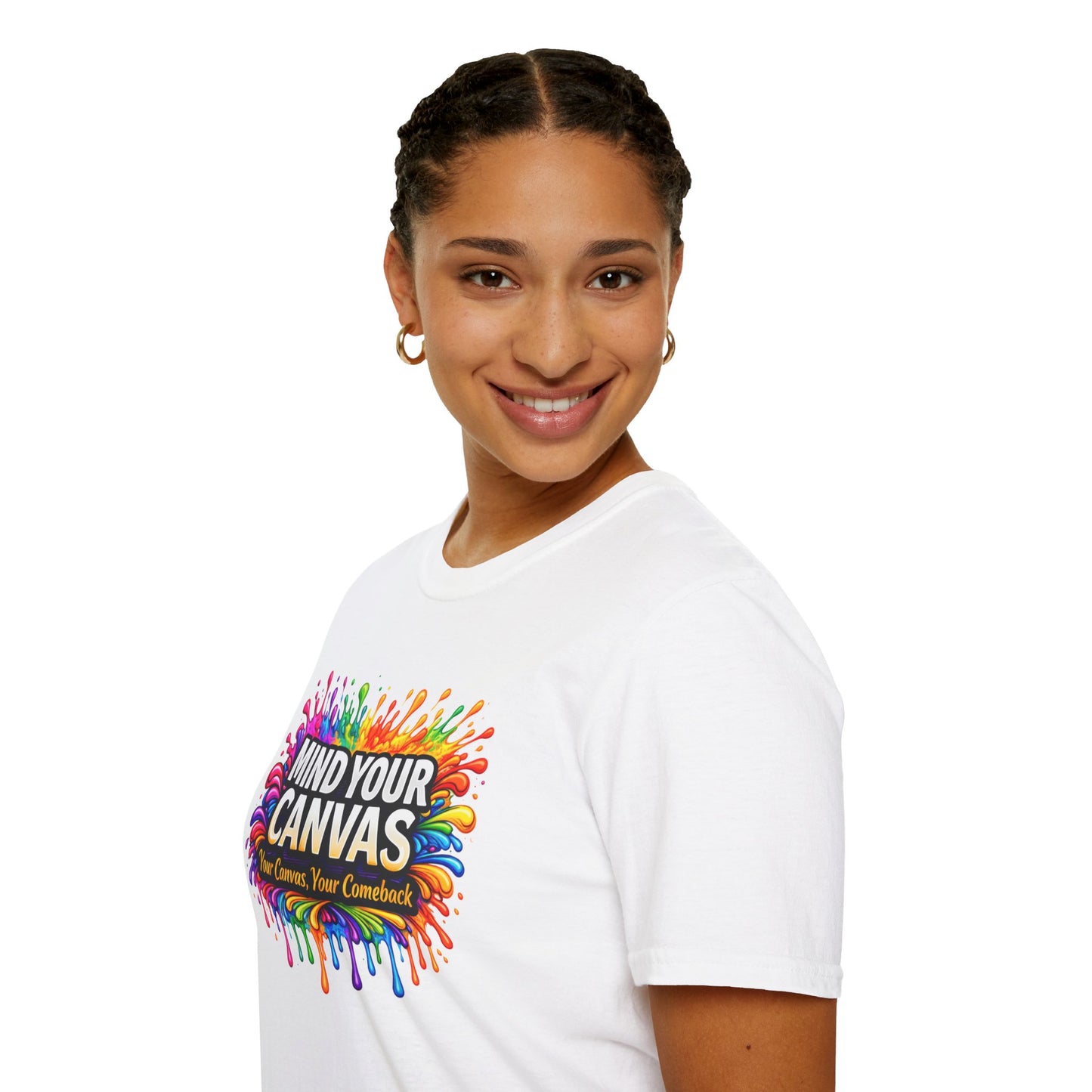Mind Your Canvas Tee "Your Canvas. Your Comeback"