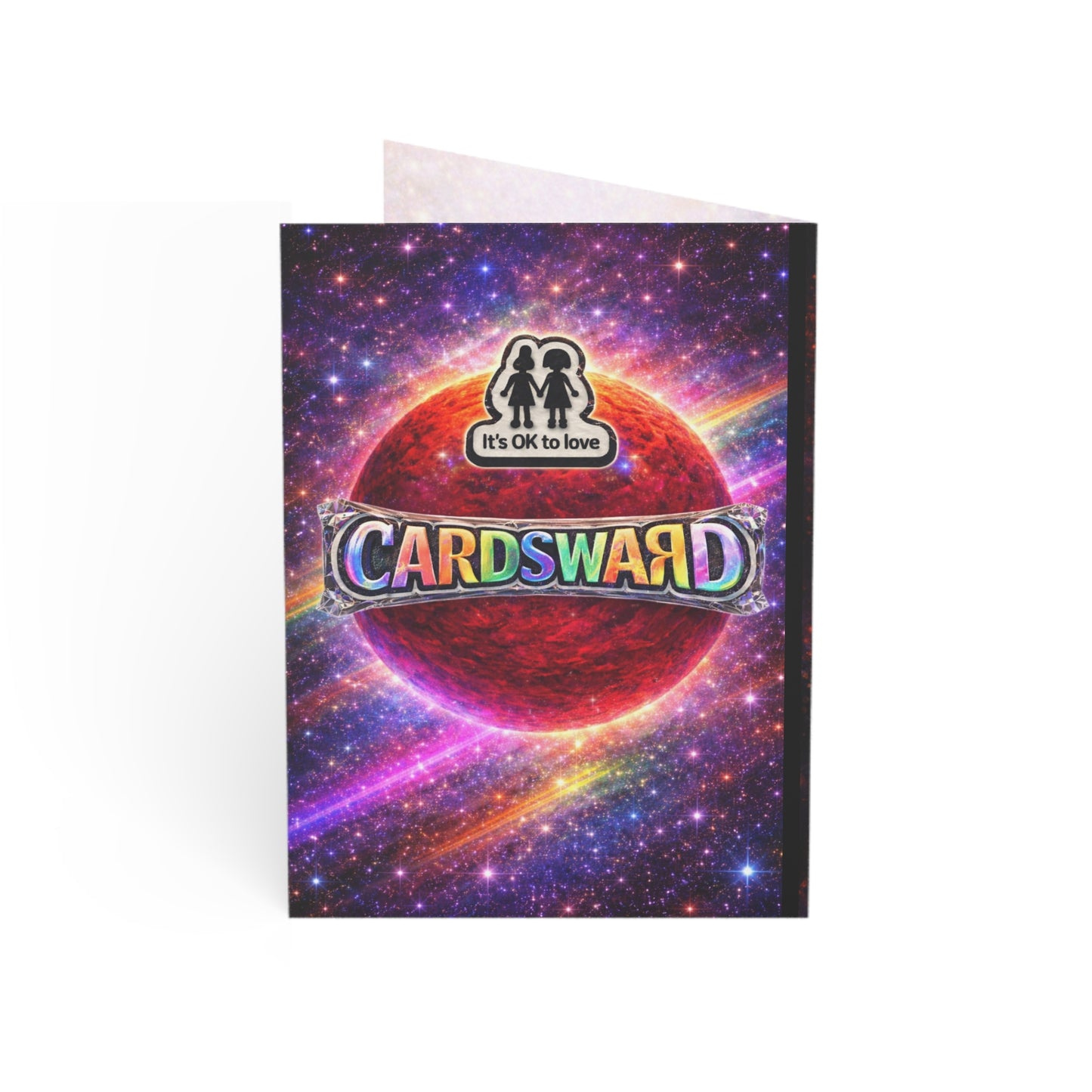 Greeting Cards — Rainbow 'Cardsward' & 'If Nothing Changes Nothing Changes' Equality Art Cards (1/10/30/50 pcs)