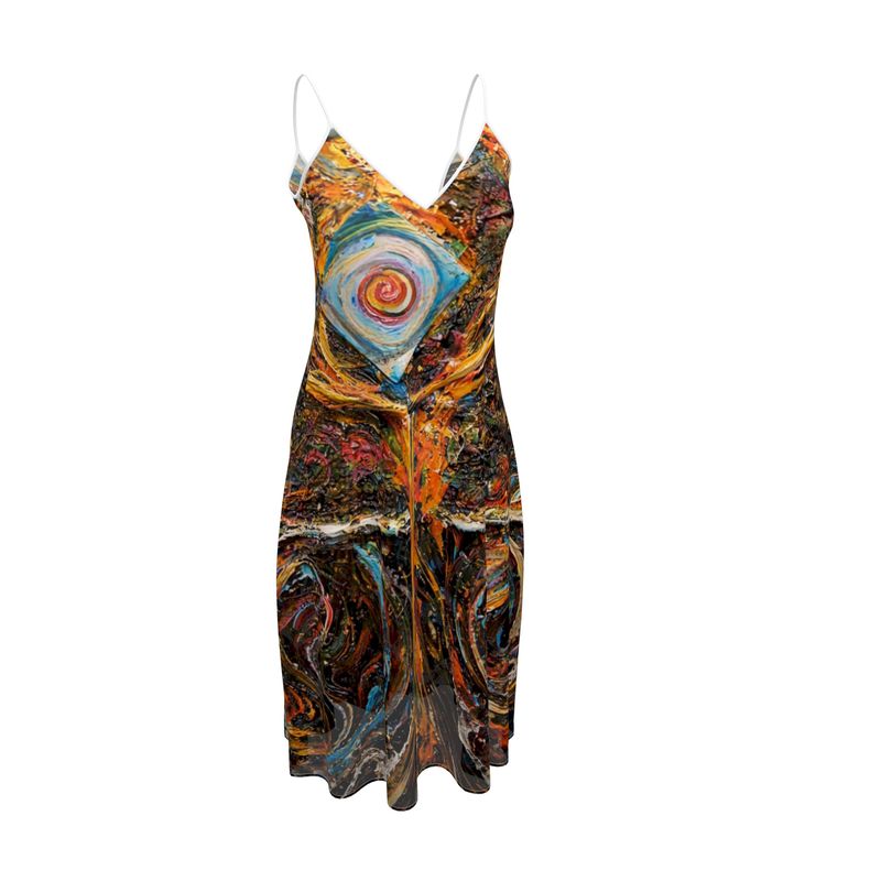 Eye of Ira Sleeveless Midi Dress