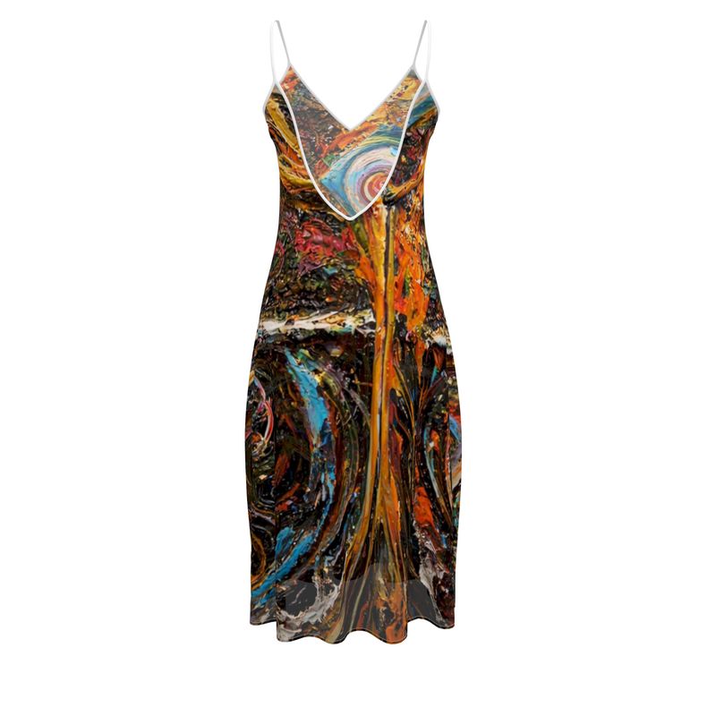 Eye of Ira Sleeveless Midi Dress