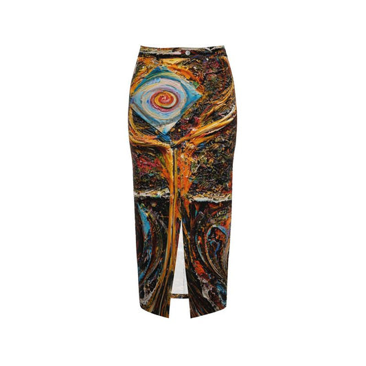 Eye of Ira Denim Maxi Skirt