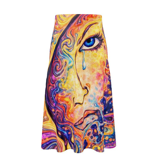 Tears of The Infinite Midi Skirt