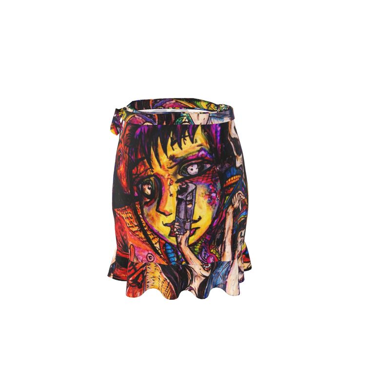Scream Unmuted Flounce Skirt