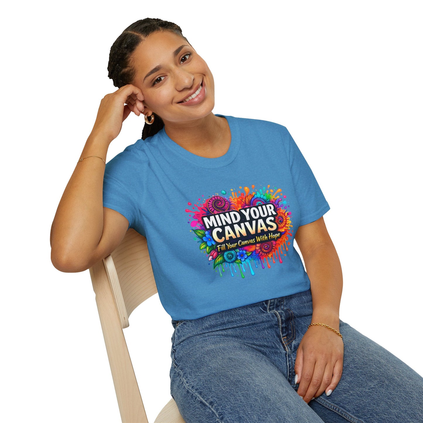 Mind Your Canvas Tee "Fill Your Canvas With Hope"