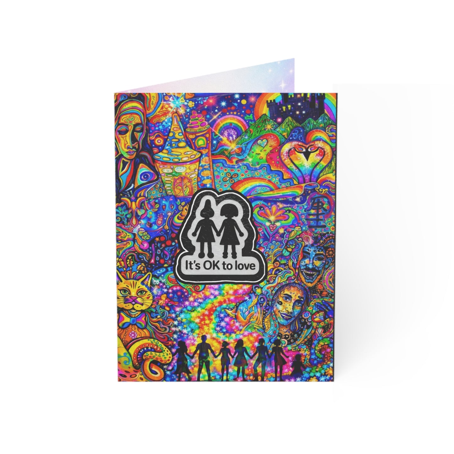 "It's OK to Love and All GOoD" Art Card