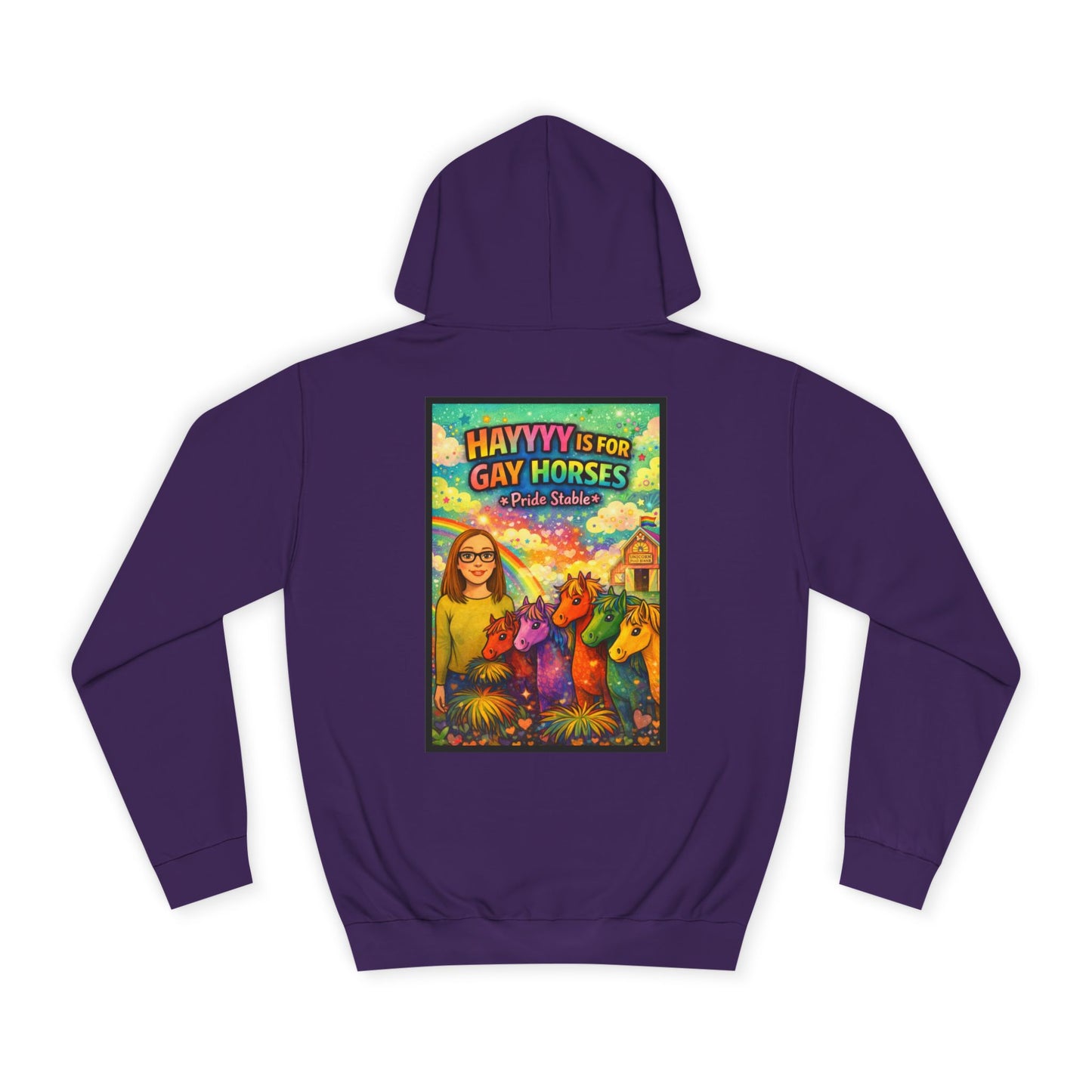 "Hayyyy Is for Gay Horses" Hoodie