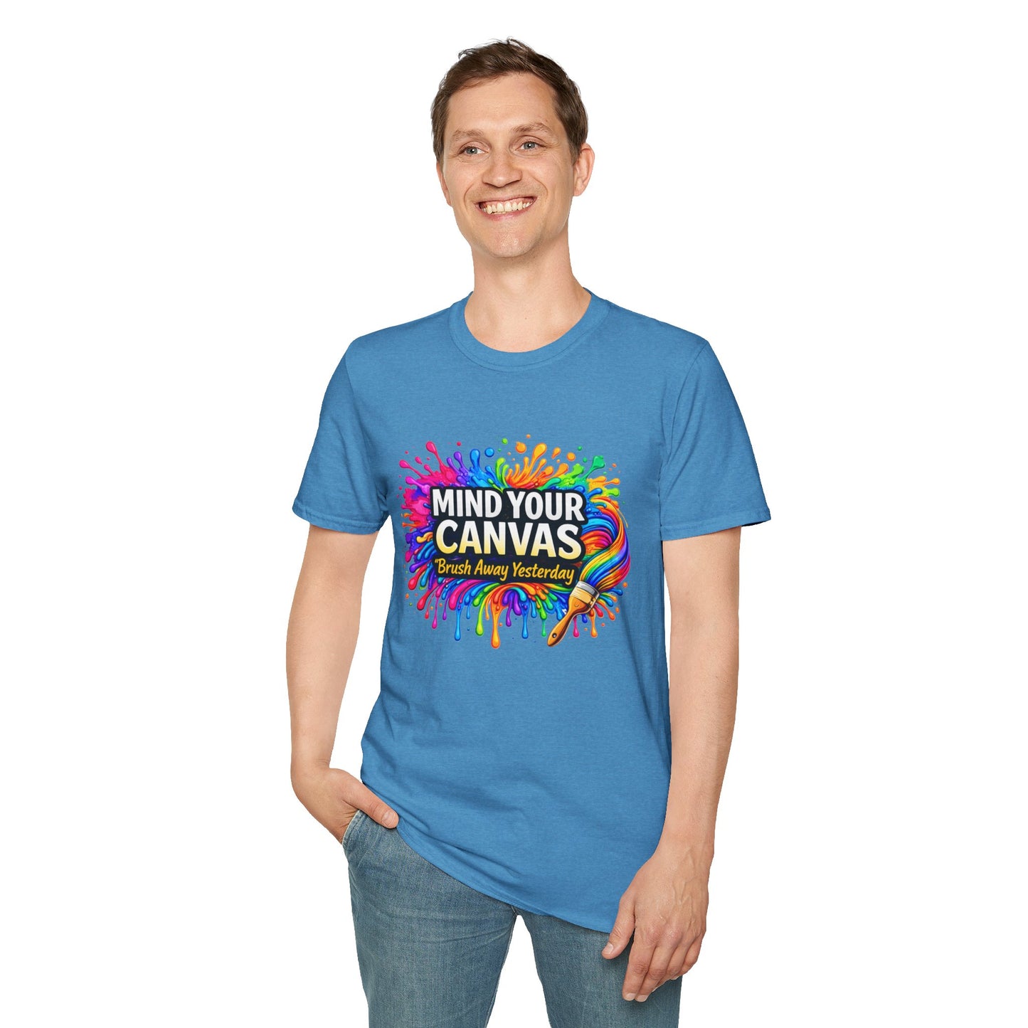 Mind Your Canvas Tee "Brush Away Yesterday"