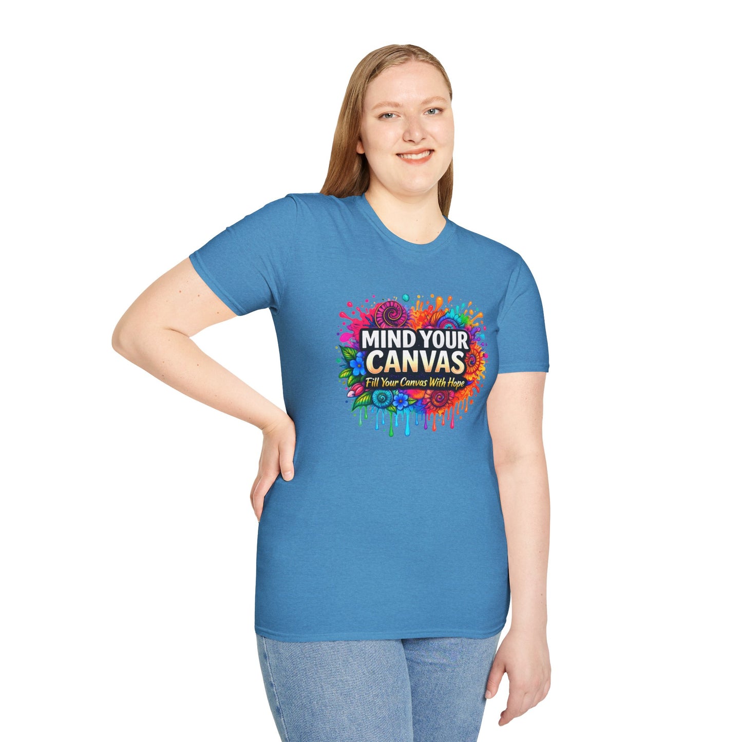 Mind Your Canvas Tee "Fill Your Canvas With Hope"