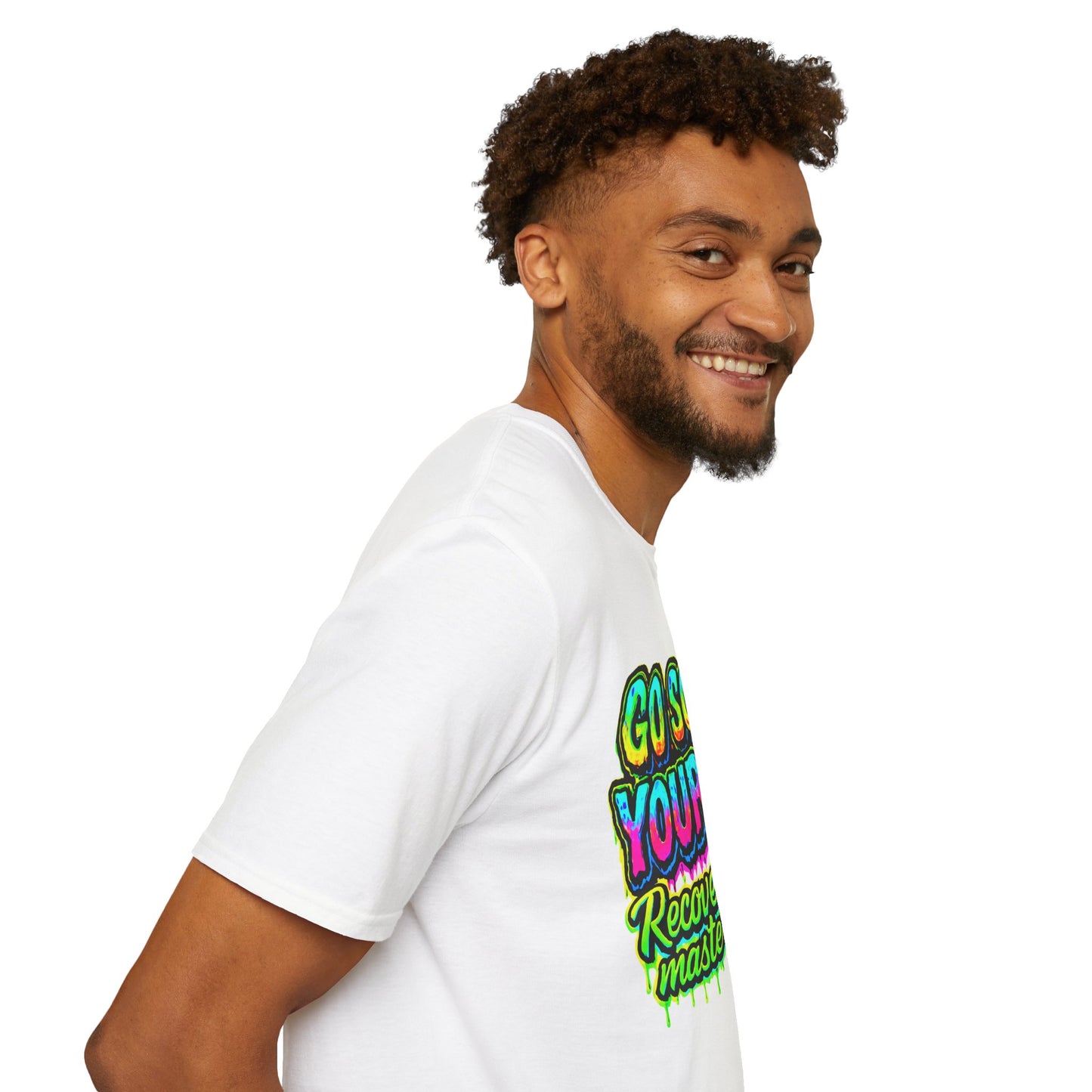 Go Sober Yourself Tee "Recovery Is a Masterpiece"