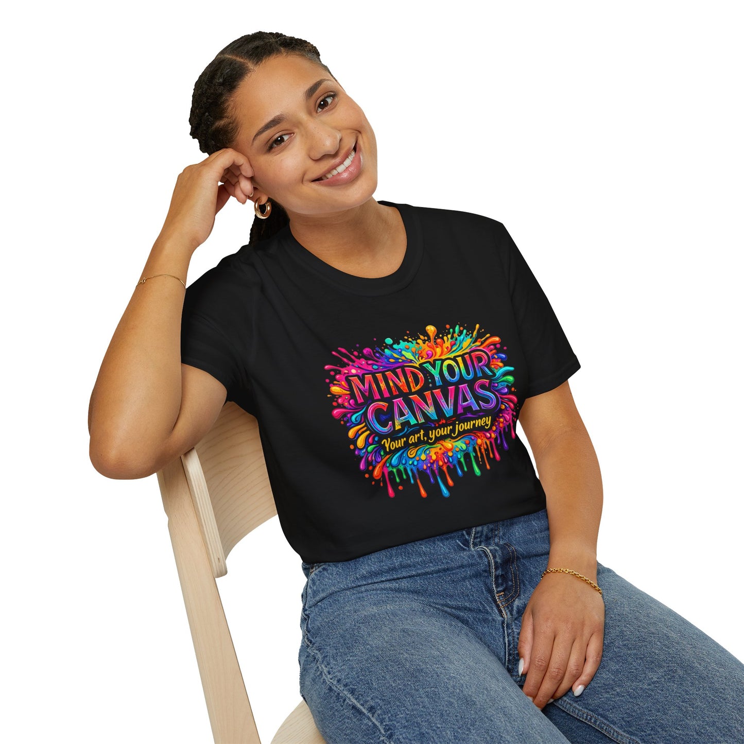 Mind Your Canvas Tee "Your Art, Your Journey"