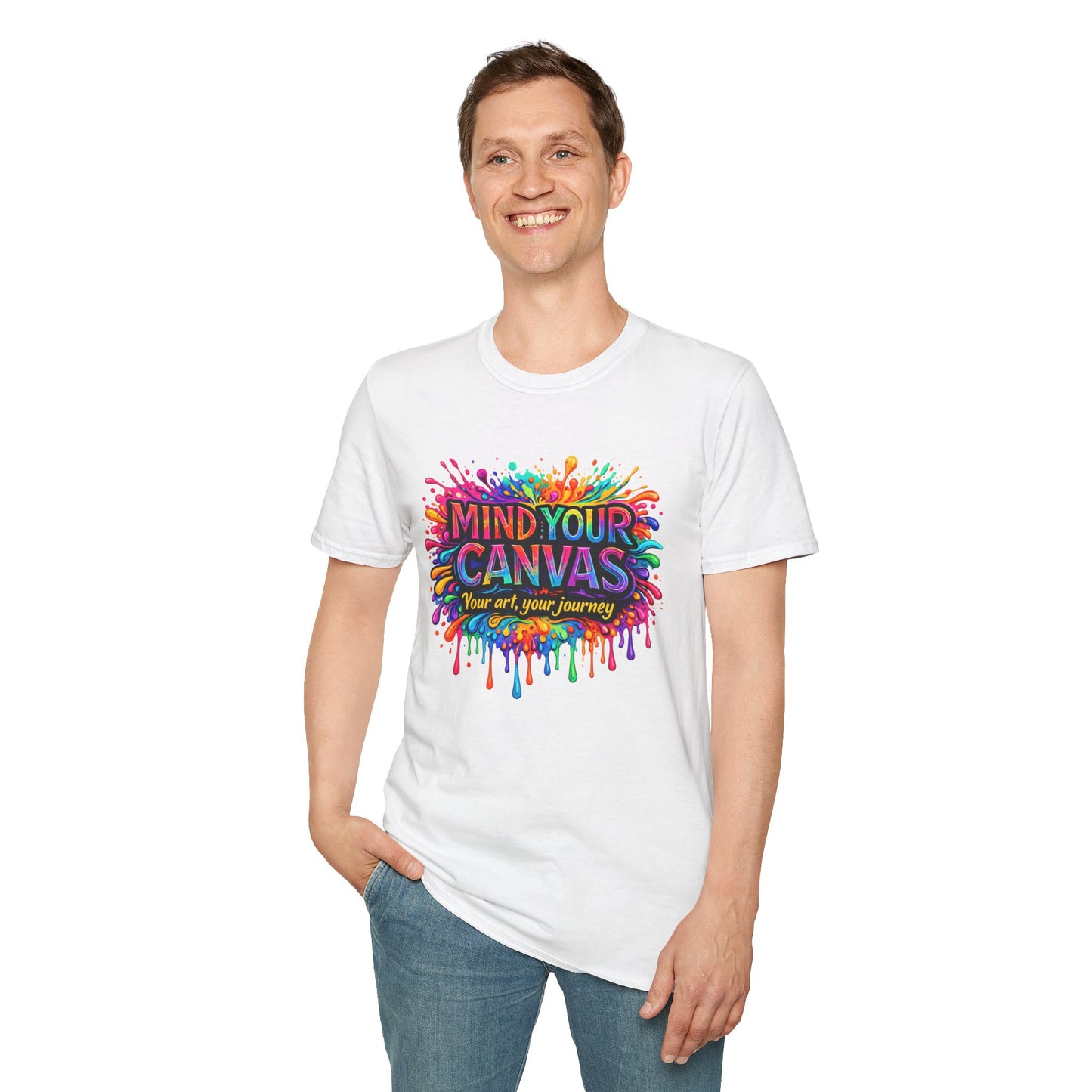 Mind Your Canvas Tee "Your Art, Your Journey"