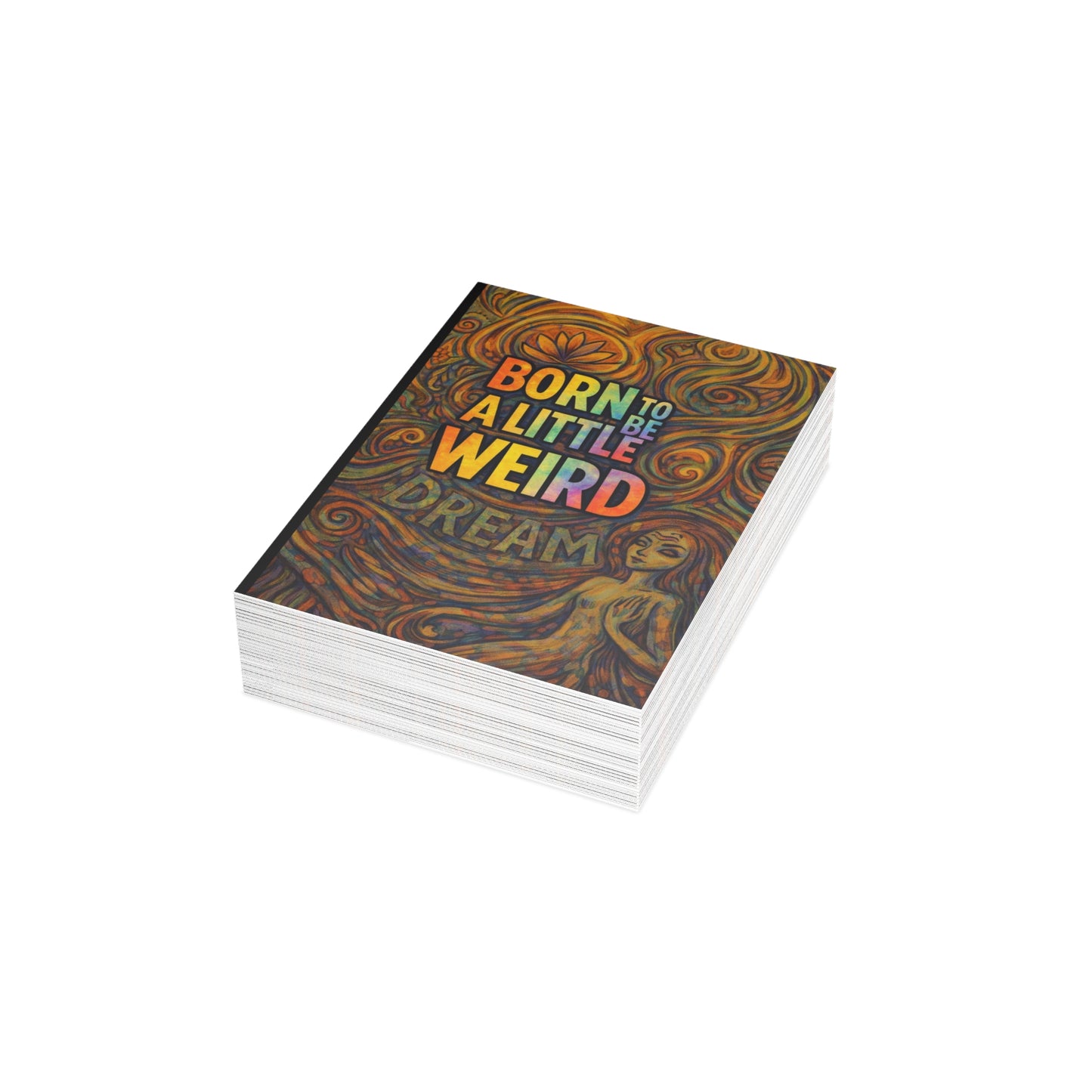 'Born to Be a Little Weird' Art Card