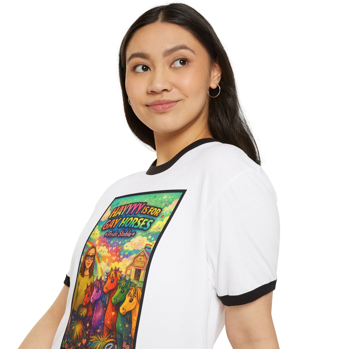 Hayyyy! It's for Gay Horses Pride Tee
