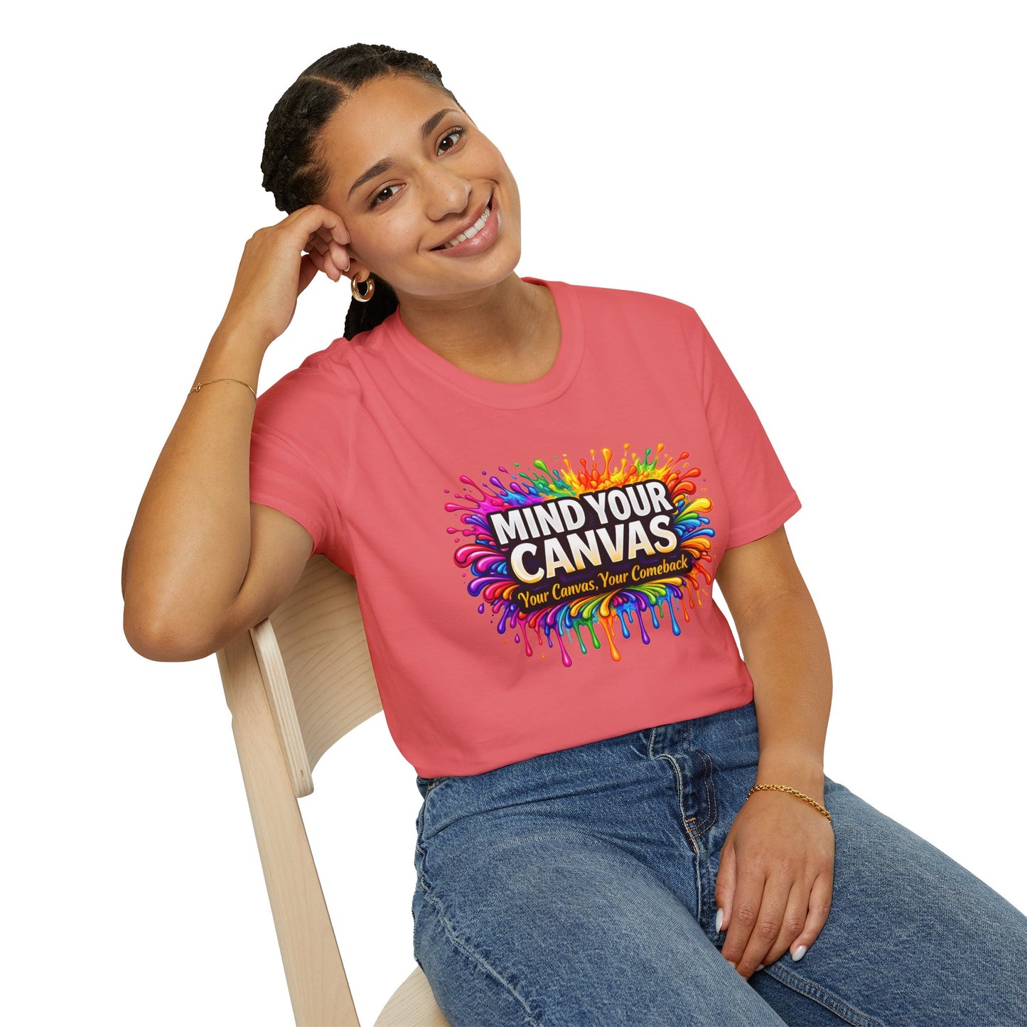 Mind Your Canvas Tee "Your Canvas. Your Comeback"
