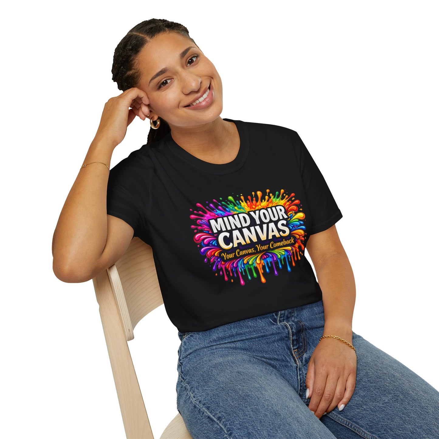 Mind Your Canvas Tee "Your Canvas. Your Comeback"