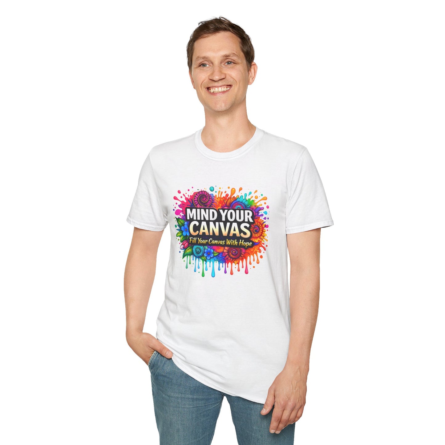 Mind Your Canvas Tee "Fill Your Canvas With Hope"