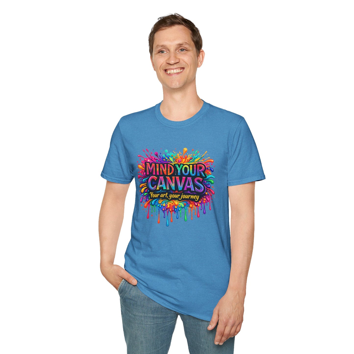 Mind Your Canvas Tee "Your Art, Your Journey"