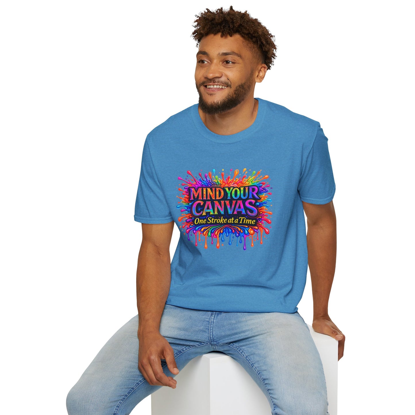 Mind Your Canvas Tee "One Stroke at a Time”