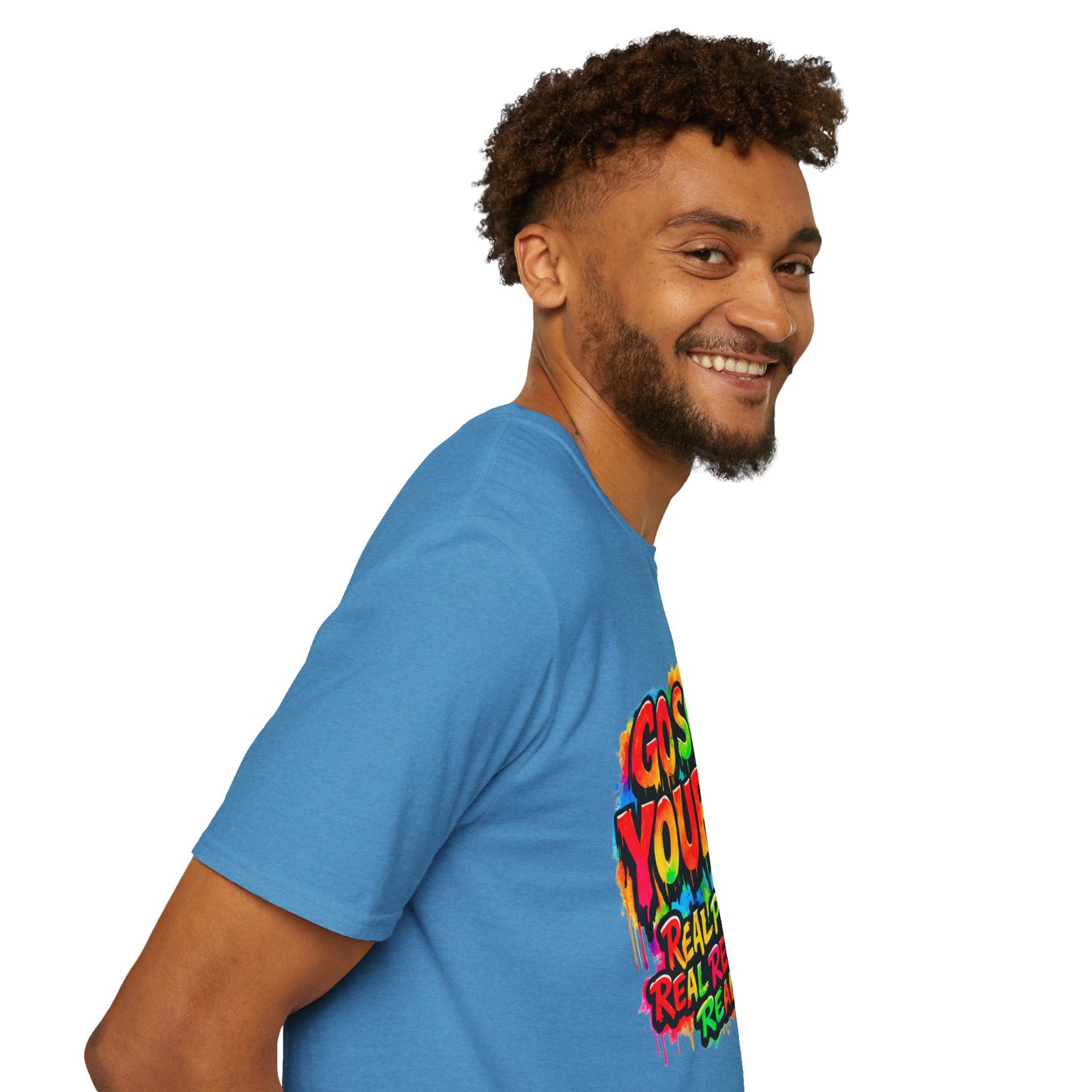 Go Sober Yourself Tee "Real People, Real Recovery, Real Art"